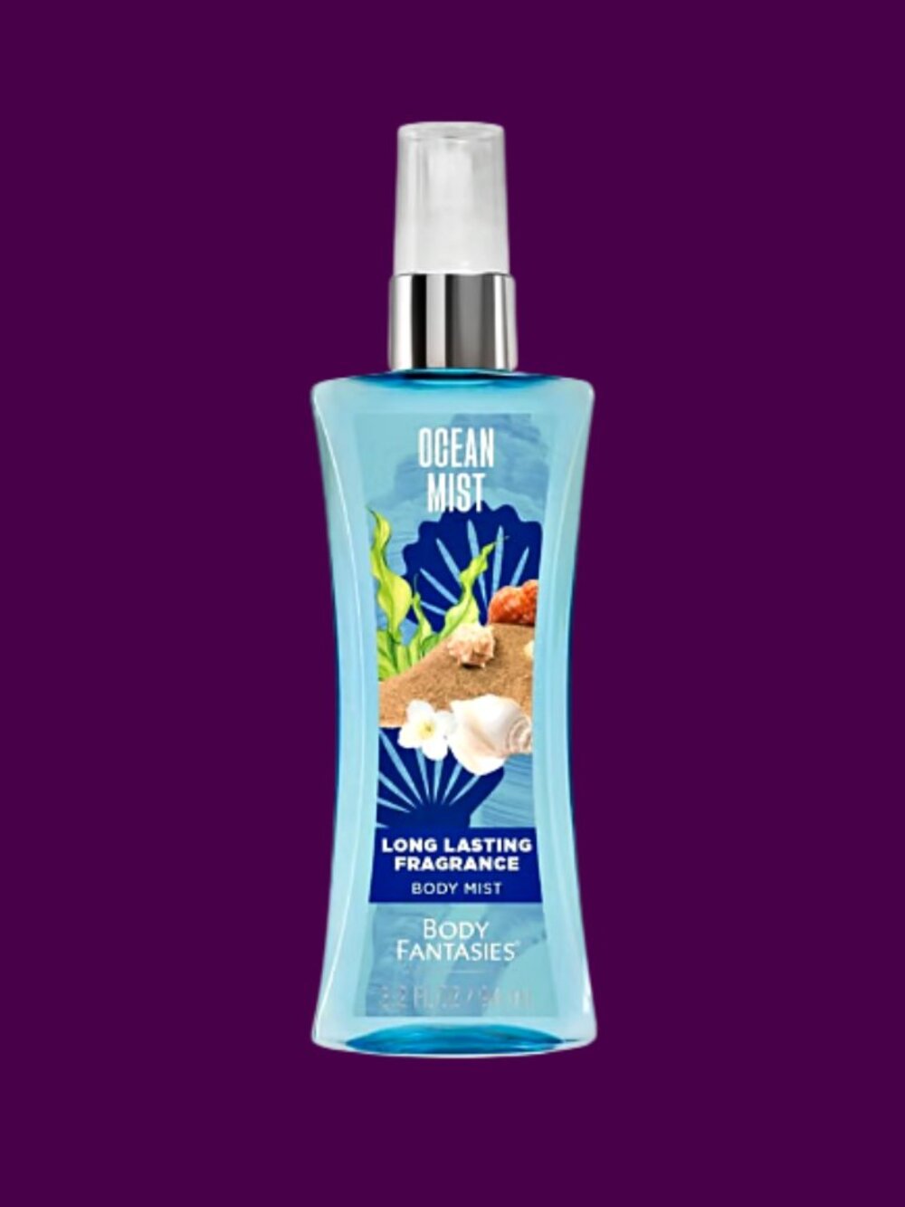 Body Fantasies Body Mist 3.2 Fl Oz Ocean Mist NEW
